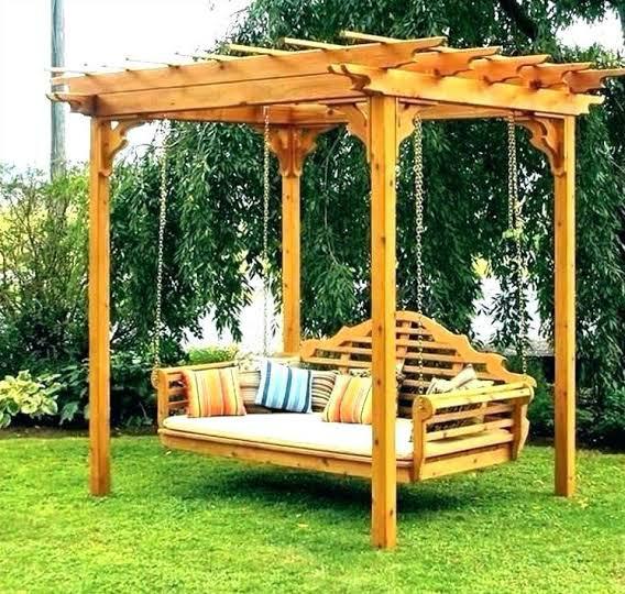 Ahşap Pergola ve Salıncak