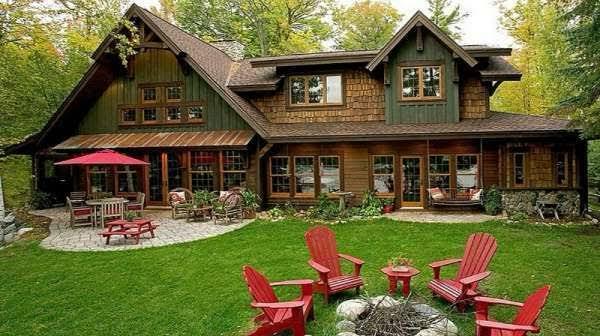 Rustik Ahşap Yaşam Evi